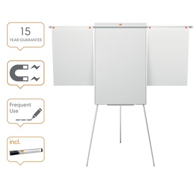 Chevalet de conférence Nobo Impression Pro trépied et bras escamotables