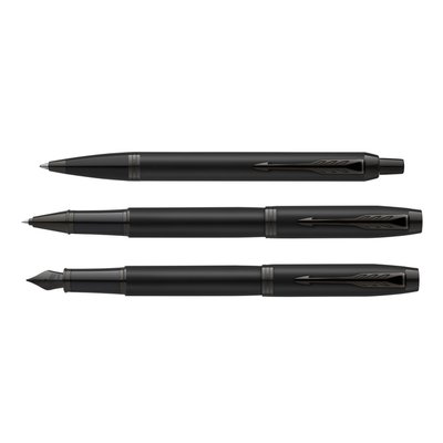 Stylo plume Parker IM Achromatic GB Matt Black Fin