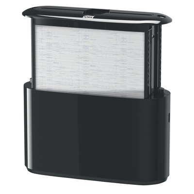 Handdoekdispenser Tork H2 Elevation Xpress countertop zwart 552208