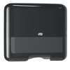 Handdoekdispenser Tork H3 Elevation klein zwart 553108 foto