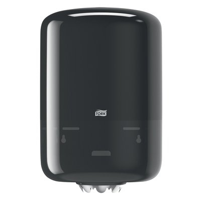 Poetspapierdispenser Tork M2 Elevation zwart 559008