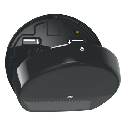 Toiletpapierdispenser Tork T1 Elevation jumbo zwart 554008