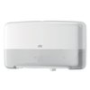 Toiletpapierdispenser Tork T2 Elevation jumbo klein duo wit 555500 foto