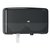 Toiletpapierdispenser Tork T2 Elevation jumbo klein duo zwart 555508