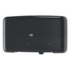 Toiletpapierdispenser Tork T2 Elevation jumbo klein duo zwart 555508 foto