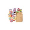 Klei Foam Clay basic 10 x 35gr 10 kleuren foto