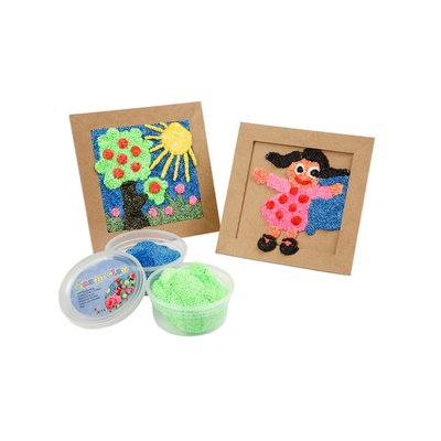 Klei Foam Clay basic 10 x 35gr 10 kleuren