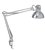 Bureaulamp MAUL Study met tafelklem chroom excl. LED lamp