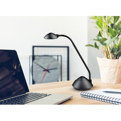 Lampe de bureau MAULarc LED noir