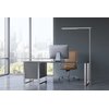 Vloerlamp MAUL Jet LED hoog 195cm aluminium foto