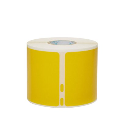 Etiquette Dymo LabelWriter carte nom 54x101mm rouleau à 220 pièces jaune