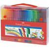 Kleurstiften Faber-Castell Connector assorti koffer à 60 stuks foto