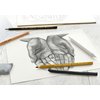 Houtskool Faber-Castell set 7-delig foto