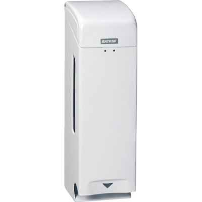 Toiletpapierdispenser Katrin drie rollen metaal wit 984503