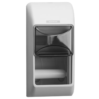 Toiletpapierdispenser Katrin duo wit 92384