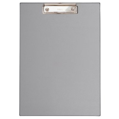 Klembord MAUL A4 staand PVC zilvergrijs