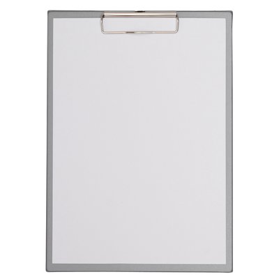 Klembord MAUL A4 staand PVC zilvergrijs