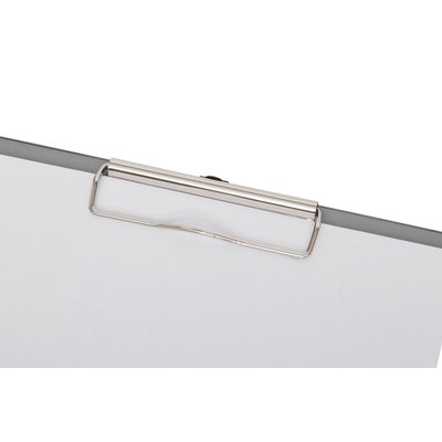 Klembord MAUL A4 staand PVC zilvergrijs