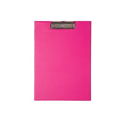 Porte-bloc MAUL A4 portrait PVC néon rose