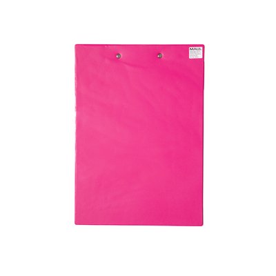 Porte-bloc MAUL A4 portrait PVC néon rose