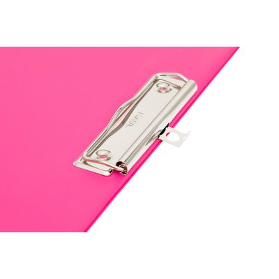 Porte-bloc MAUL A4 portrait PVC néon rose