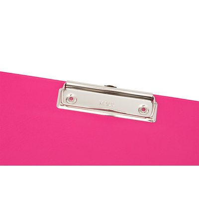 Porte-bloc MAUL A4 portrait PVC néon rose