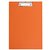 Porte-bloc MAUL A4 portrait PVC néon orange
