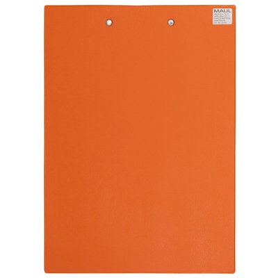 Porte-bloc MAUL A4 portrait PVC néon orange
