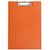 Klembordmap MAUL A4 staand met penlus PVC neon oranje
