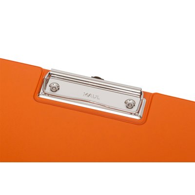 Klembordmap MAUL A4 staand met penlus PVC neon oranje