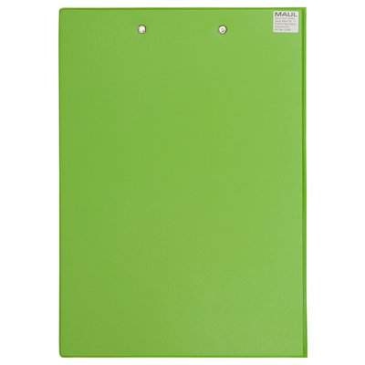 Klembordmap MAUL A4 staand met penlus PVC neon groen