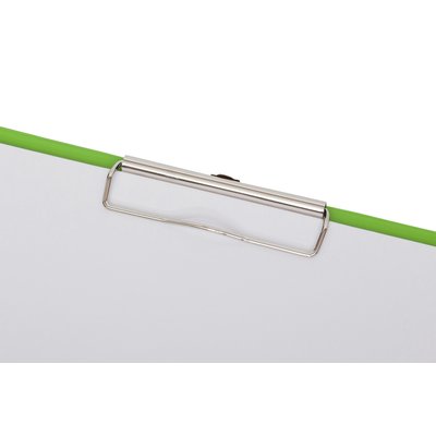 Klembordmap MAUL A4 staand met penlus PVC neon groen