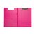 Klembordmap MAUL A4 staand met penlus PVC neon roze