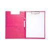 Klembordmap MAUL A4 staand met penlus PVC neon roze foto