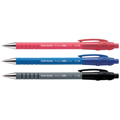 Gelschrijver Paper Mate FlexGrip medium zwart