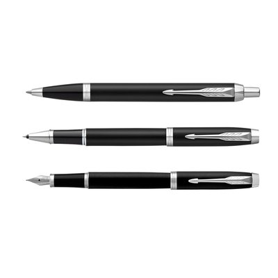 Vulpen Parker IM matt black CT fijn