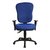 Chaise de bureau Topstar Wellpoint 30 SY bleu