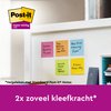 Memoblok Post-it Super Sticky 654 76x76mm color 16 stuks foto