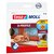 Tochtstrip tesamoll® D-profiel rubber 6mx9mm bruin