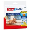 Tochtstrip Tesamoll® P-profiel rubber 6mx9mm wit foto