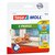 Tochtstrip tesamoll® E-profiel zelfklevend rubber 6mx9mm wit