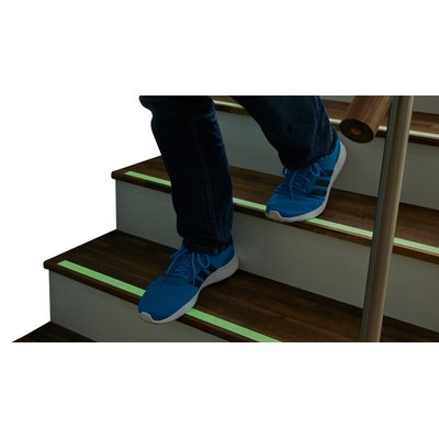 Anti-slip tape tesa® 5mx25mm fluoriserend