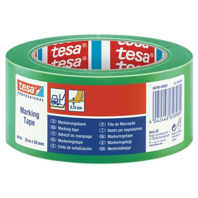 Markeringstape tesa® Professional 60760 PV1 50mmx33m groen