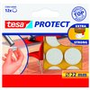 Feutrine anti-rayures tesa® Protect Ø22mm blanc 12 pièces Photo