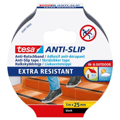 Ruban antidérapant tesa® 5mx25mm noir