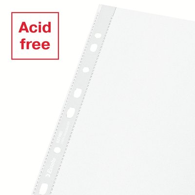Showtas Esselte recycle PP A4 70µ 11-gaats transparant 100 stuks