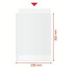 Showtas Esselte recycle PP A4 70µ 11-gaats transparant 100 stuks foto