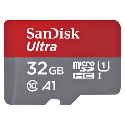 Carte mémoire Sandisk Micro SDXC Ultra Android 32Go 120Mo/s Class 10 A1