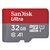 Carte mémoire Sandisk Micro SDXC Ultra Android 32Go 120Mo/s Class 10 A1