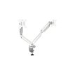 Monitorarm Fellowes Platinum Serie Duo wit foto